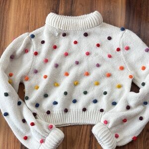 Farm Rio Pom Pom Rainbow sweater - XS